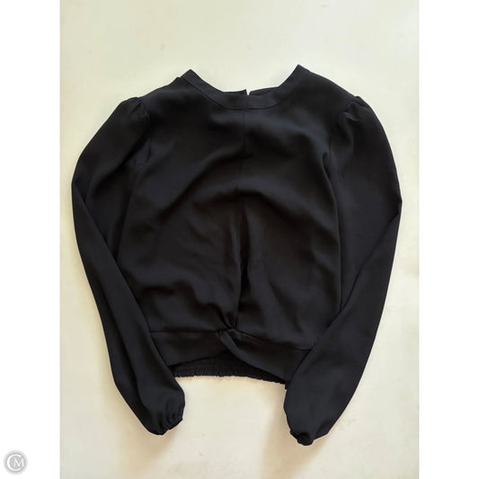Top Long Sleeve By Nine West In Black, Size: Xs