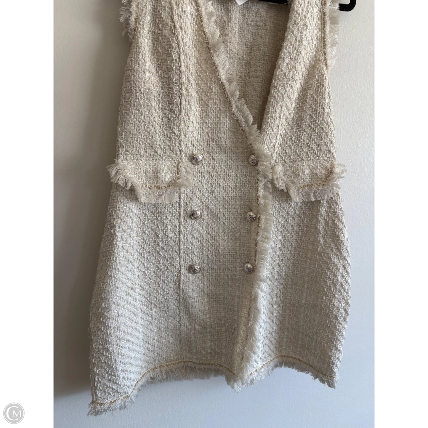 Vest Other By Trixxi In Cream, Size: Xl