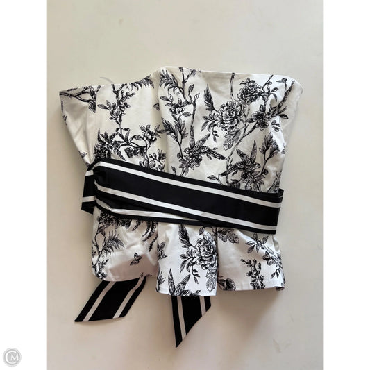 Top Sleeveless By White House Black Market In Black & White, Size: 14