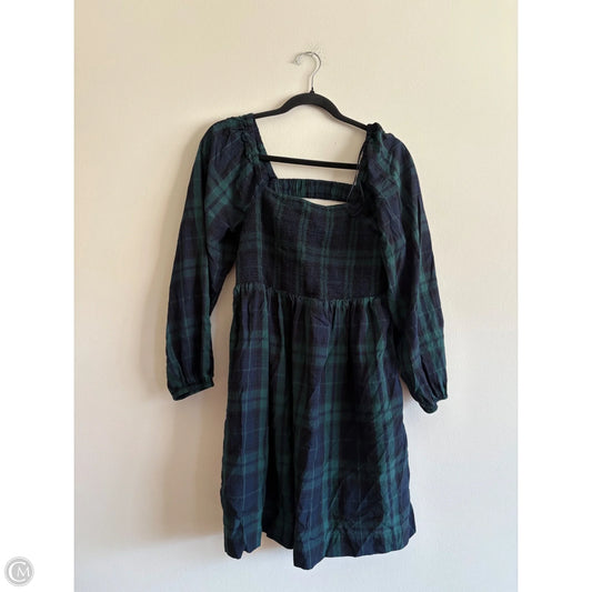 Dress Party Short By Old Navy In Plaid Pattern, Size: L