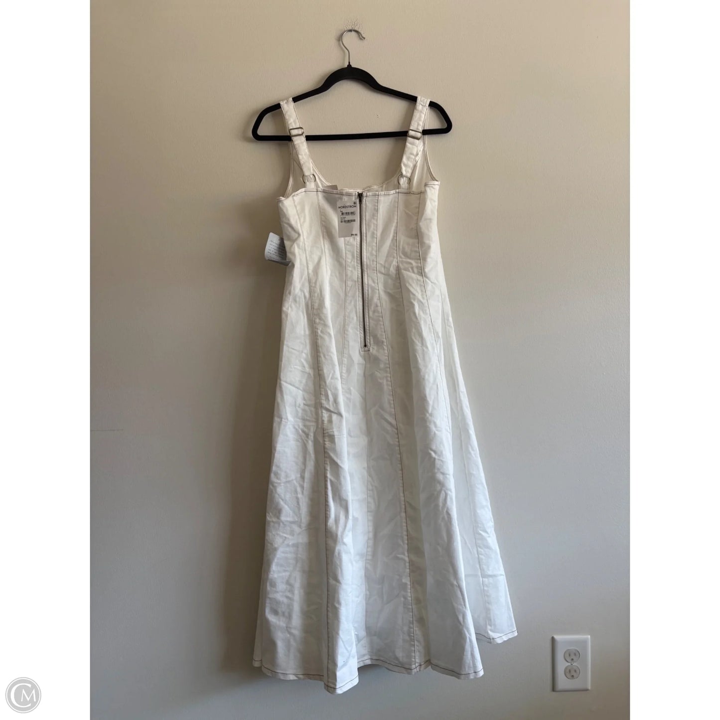 Dress Casual Maxi By Petal & Pup In White, Size: L