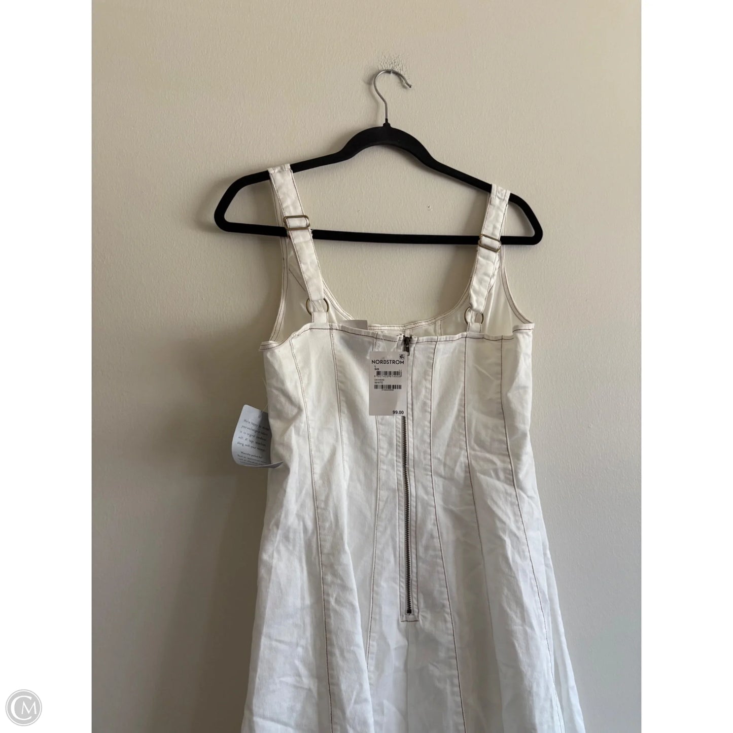 Dress Casual Maxi By Petal & Pup In White, Size: L