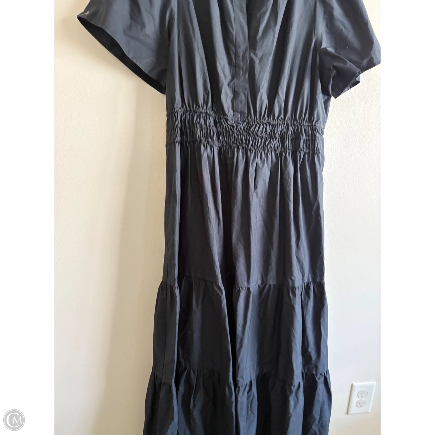 Dress Casual Maxi By Anthropologie In Black, Size: Xl
