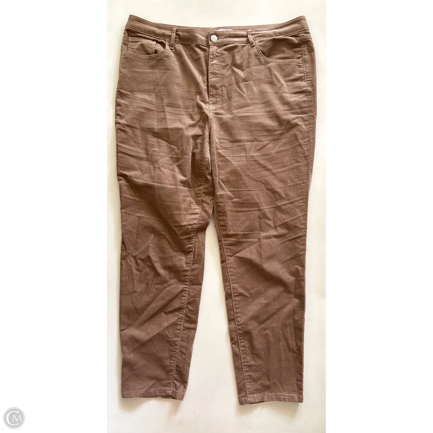 Pants Corduroy By Loft In Brown, Size: 18