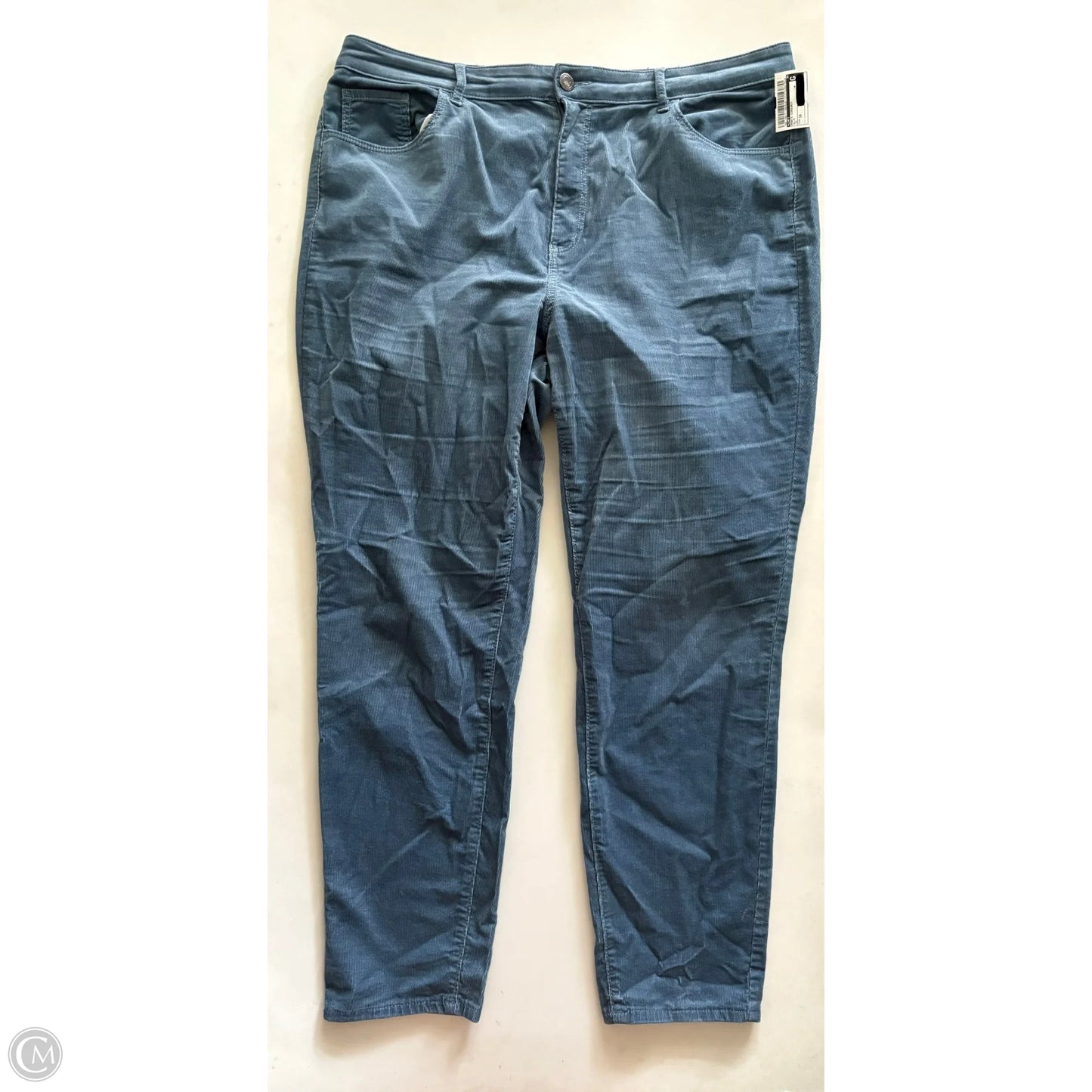 Pants Corduroy By Loft In Blue, Size: 18