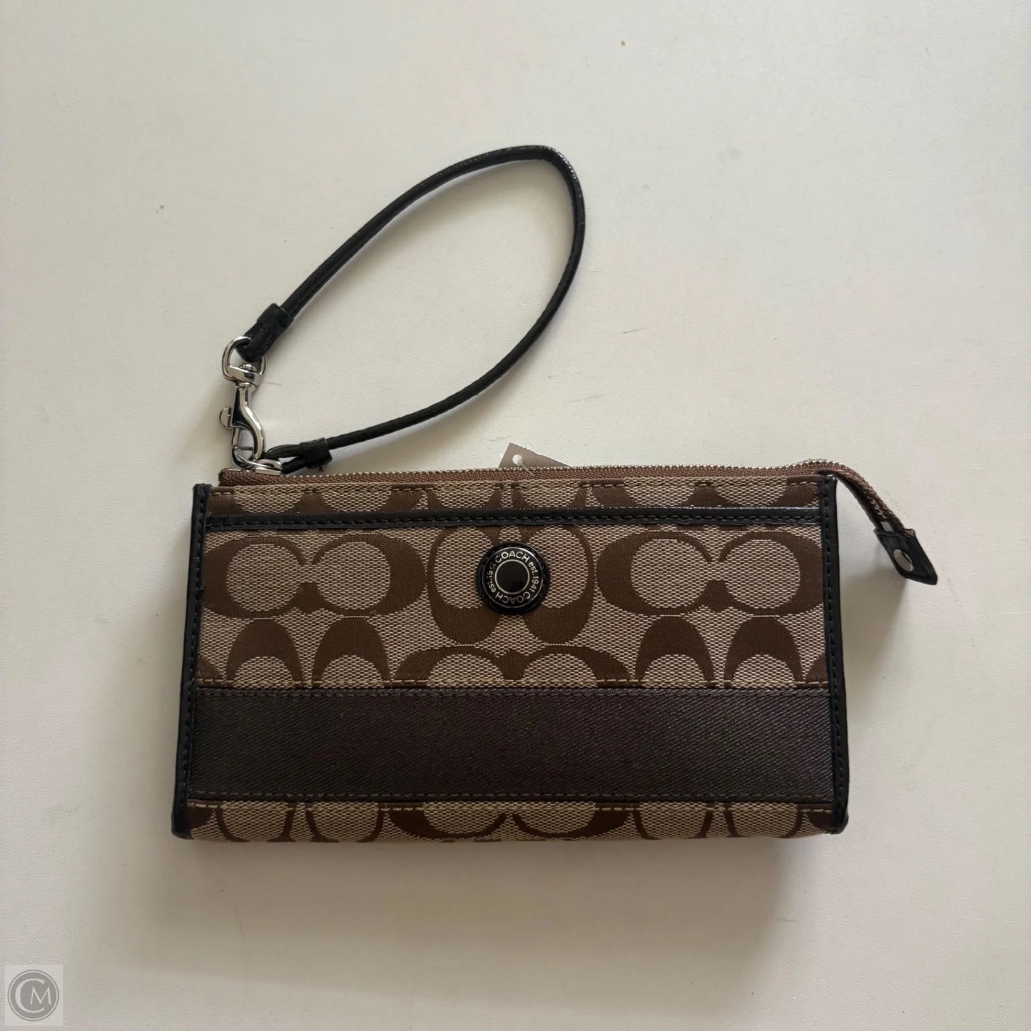 Wristlet Designer By Coach, Size: Medium