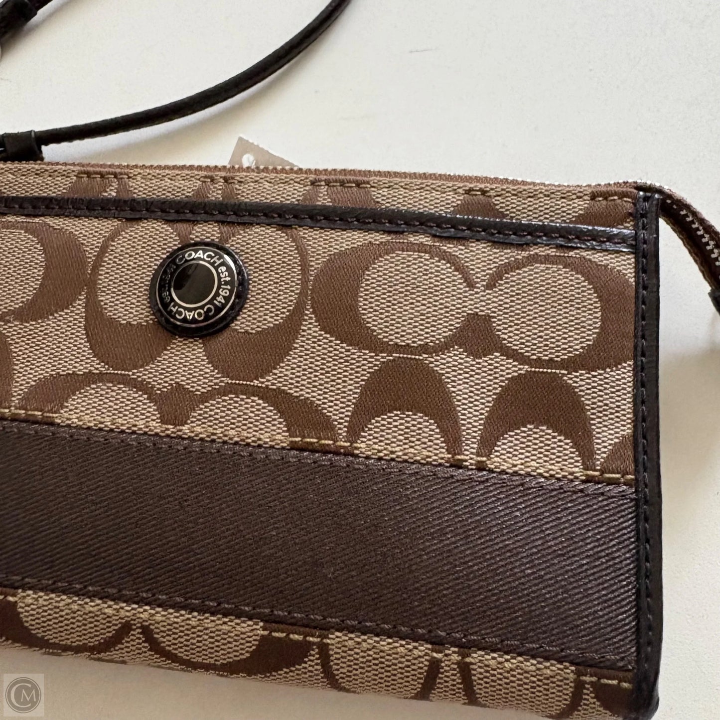 Wristlet Designer By Coach, Size: Medium