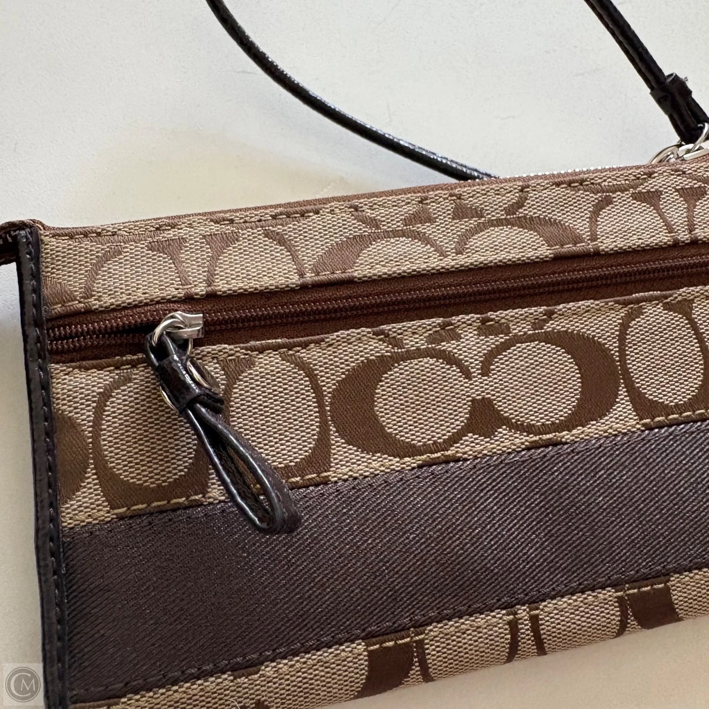 Wristlet Designer By Coach, Size: Medium