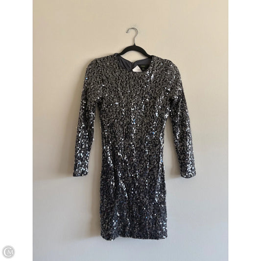 Dress Party Short By MAIA In Grey & Silver, Size: 2