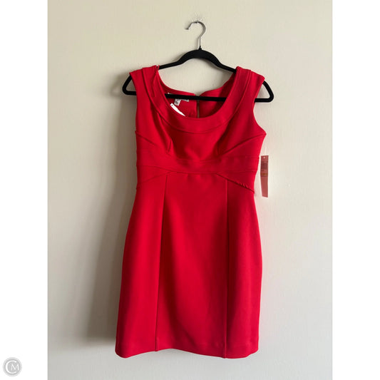 Dress Party Short By Maggy London In Orange, Size: 4