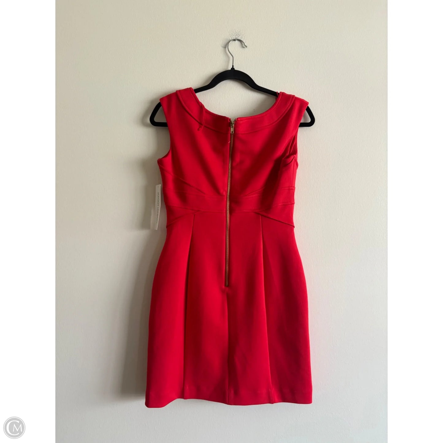Dress Party Short By Maggy London In Orange, Size: 4