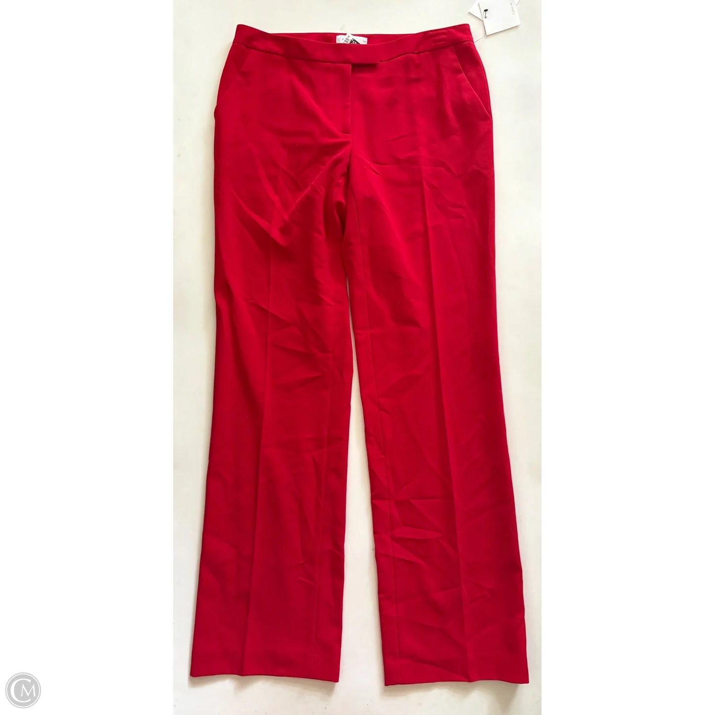 Pants Dress By Calvin Klein In Red, Size: 4