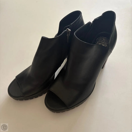 Sandals Heels Wedge By Vince Camuto In Black, Size: 8