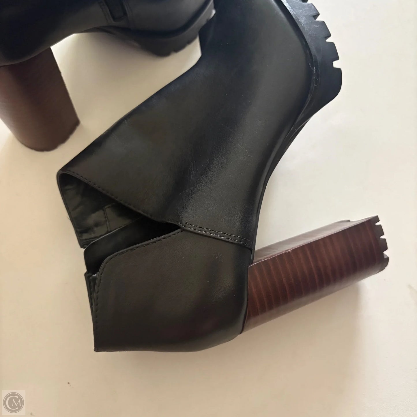 Sandals Heels Wedge By Vince Camuto In Black, Size: 8