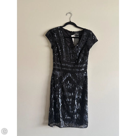 Dress Party Short By Adrianna Papell In Black, Size: 2