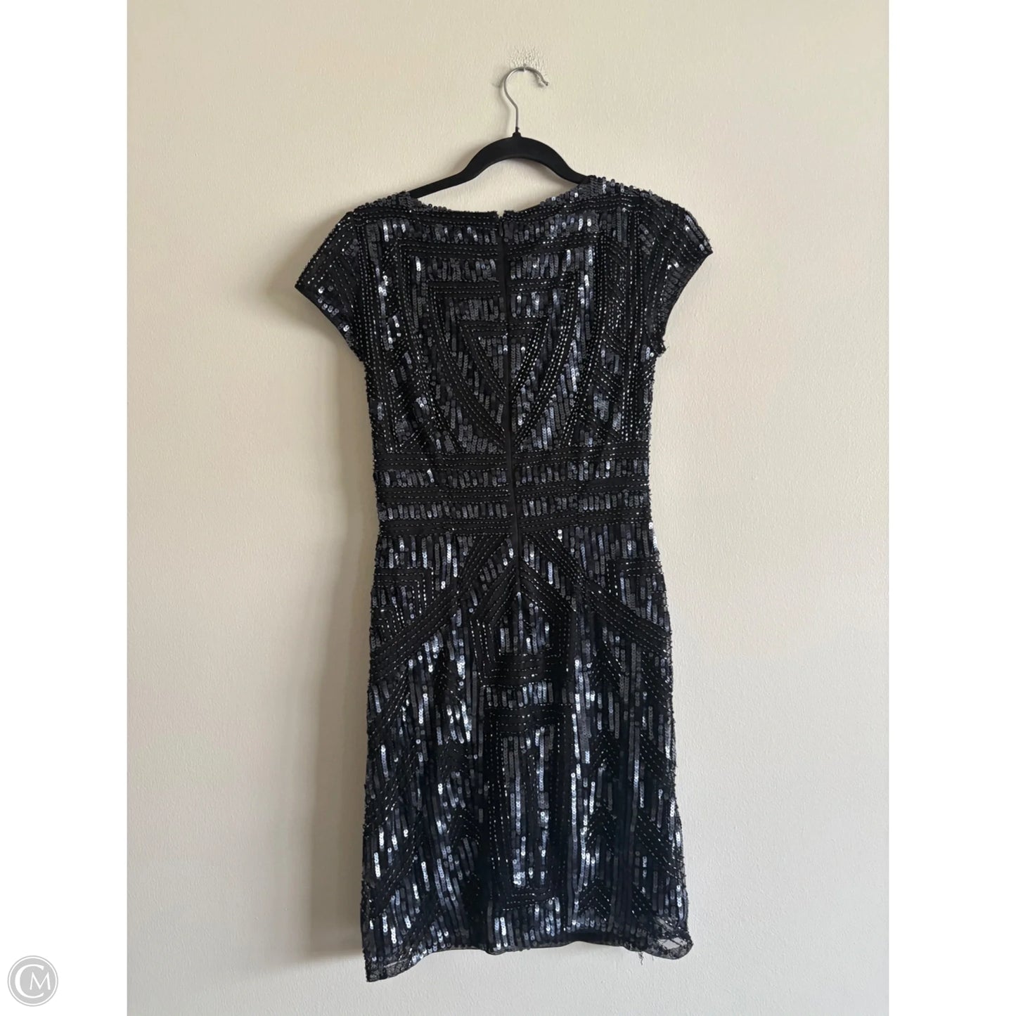 Dress Party Short By Adrianna Papell In Black, Size: 2