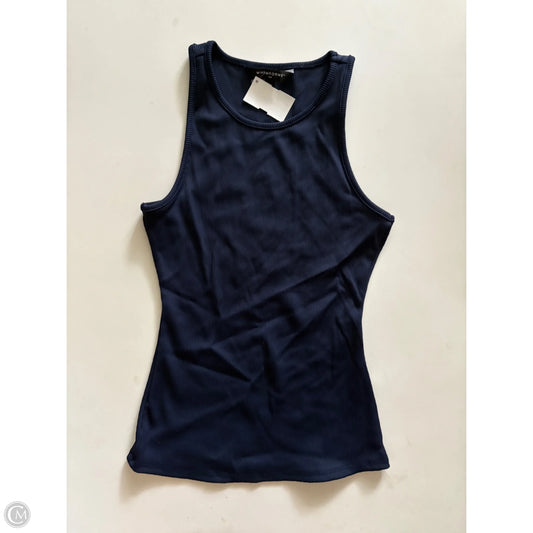 Athletic Tank Top By White House Black Market In Navy, Size: Xs