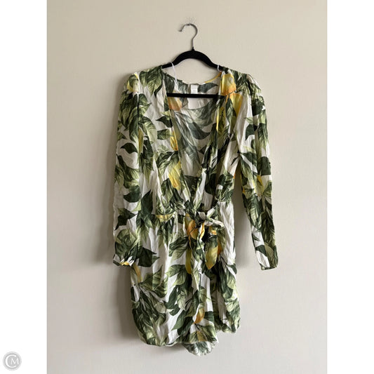 Romper By H&m In Green, Size: 12