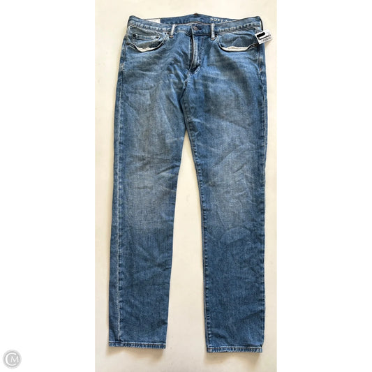 Jeans Straight By Gap In Blue, Size: 18