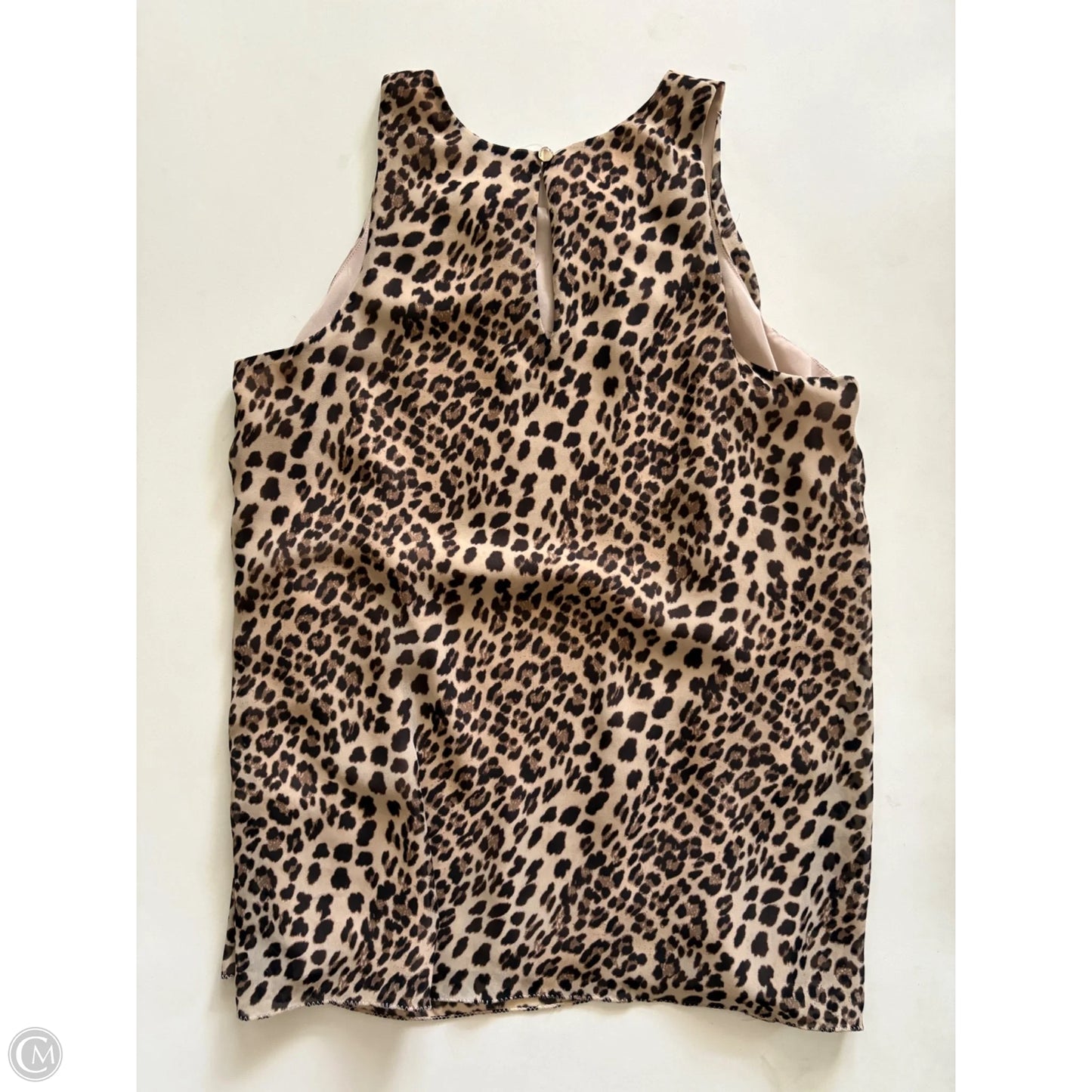 Top Sleeveless By Vince Camuto In Animal Print, Size: Xs