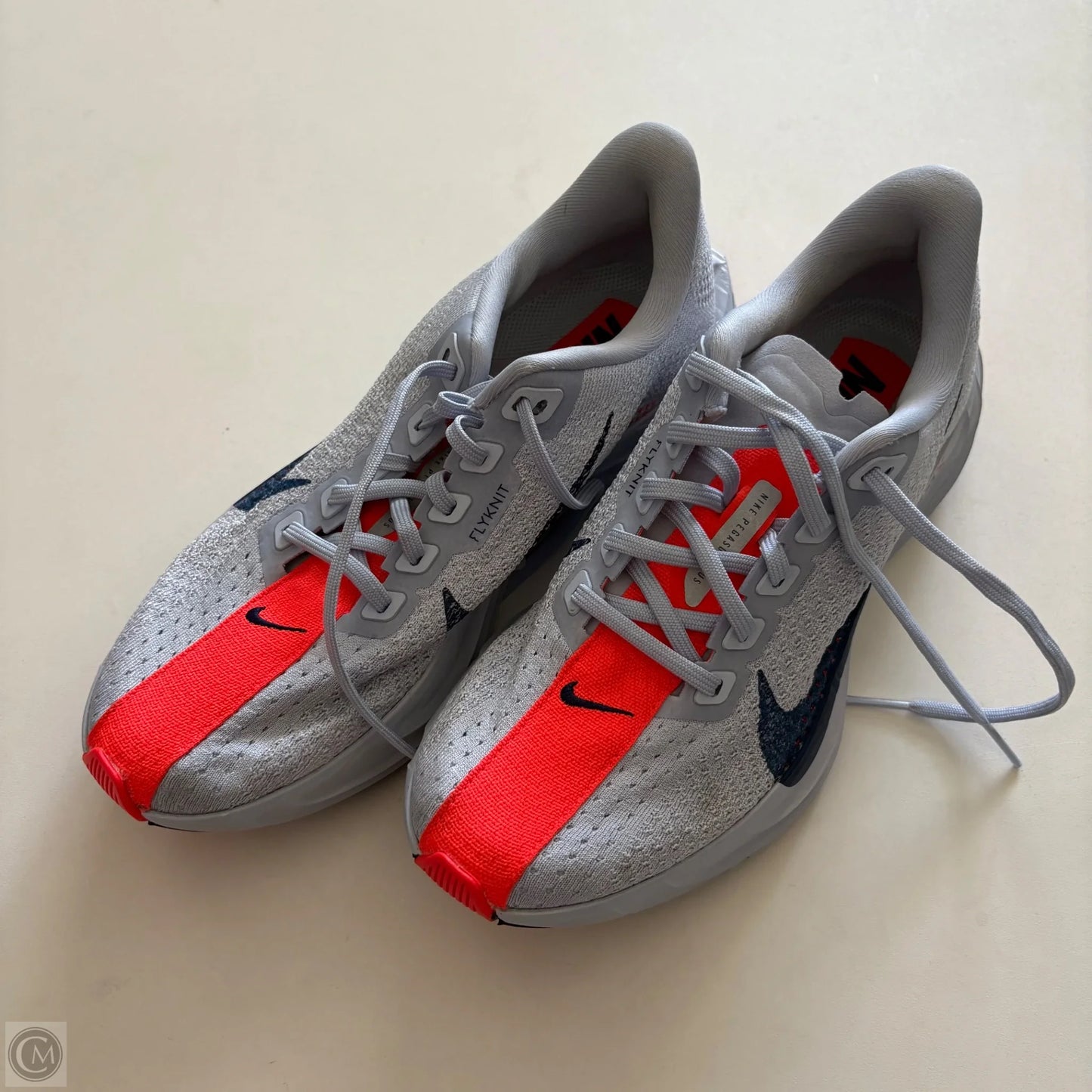 Shoes Athletic By Nike In Blue & Orange, Size: 8