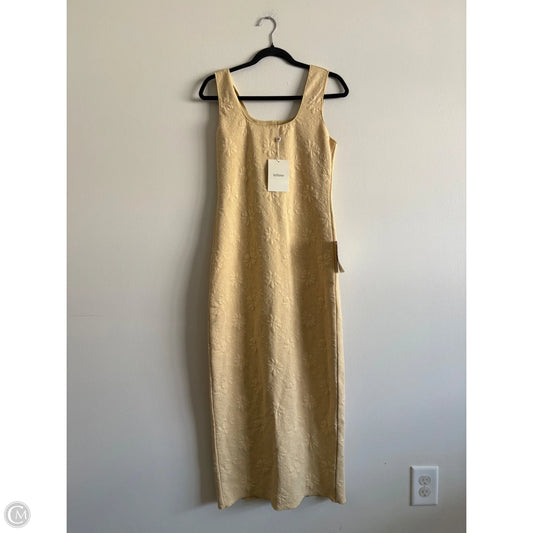 Dress Casual Maxi By Bohme In Yellow, Size: M