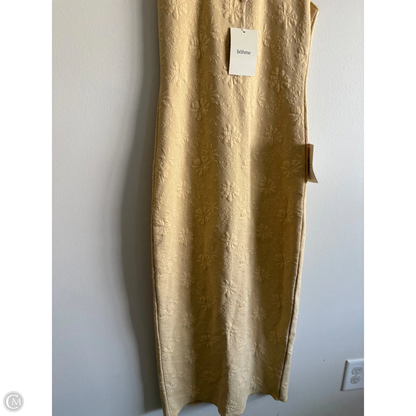 Dress Casual Maxi By Bohme In Yellow, Size: M
