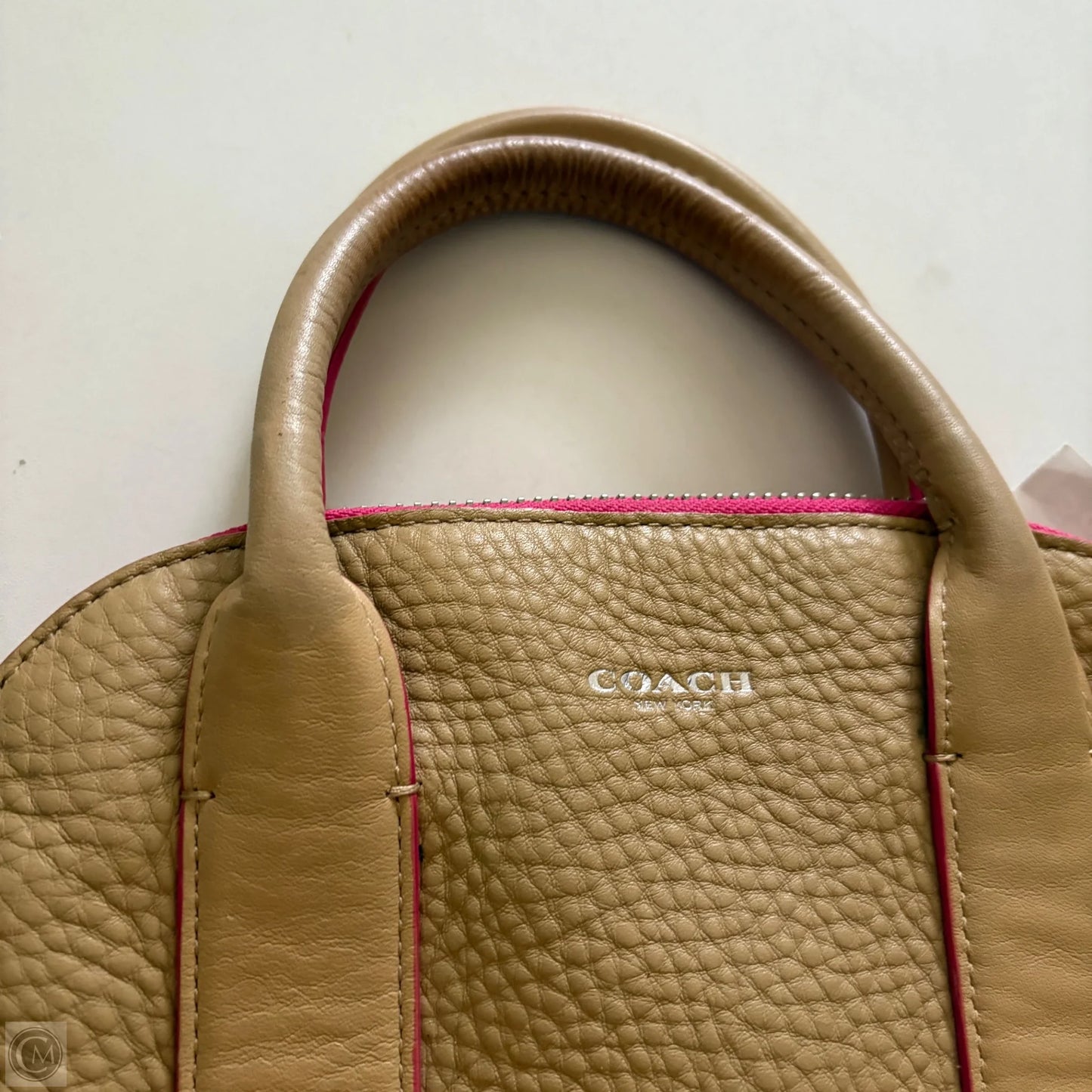 Handbag Designer By Coach, Size: Medium