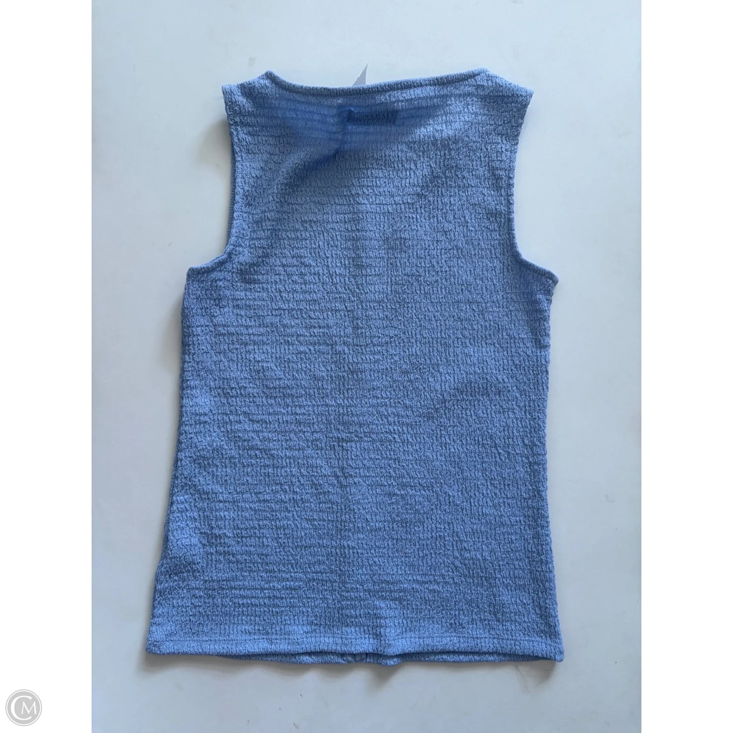 Top Sleeveless By Nine West In Blue, Size: Xs
