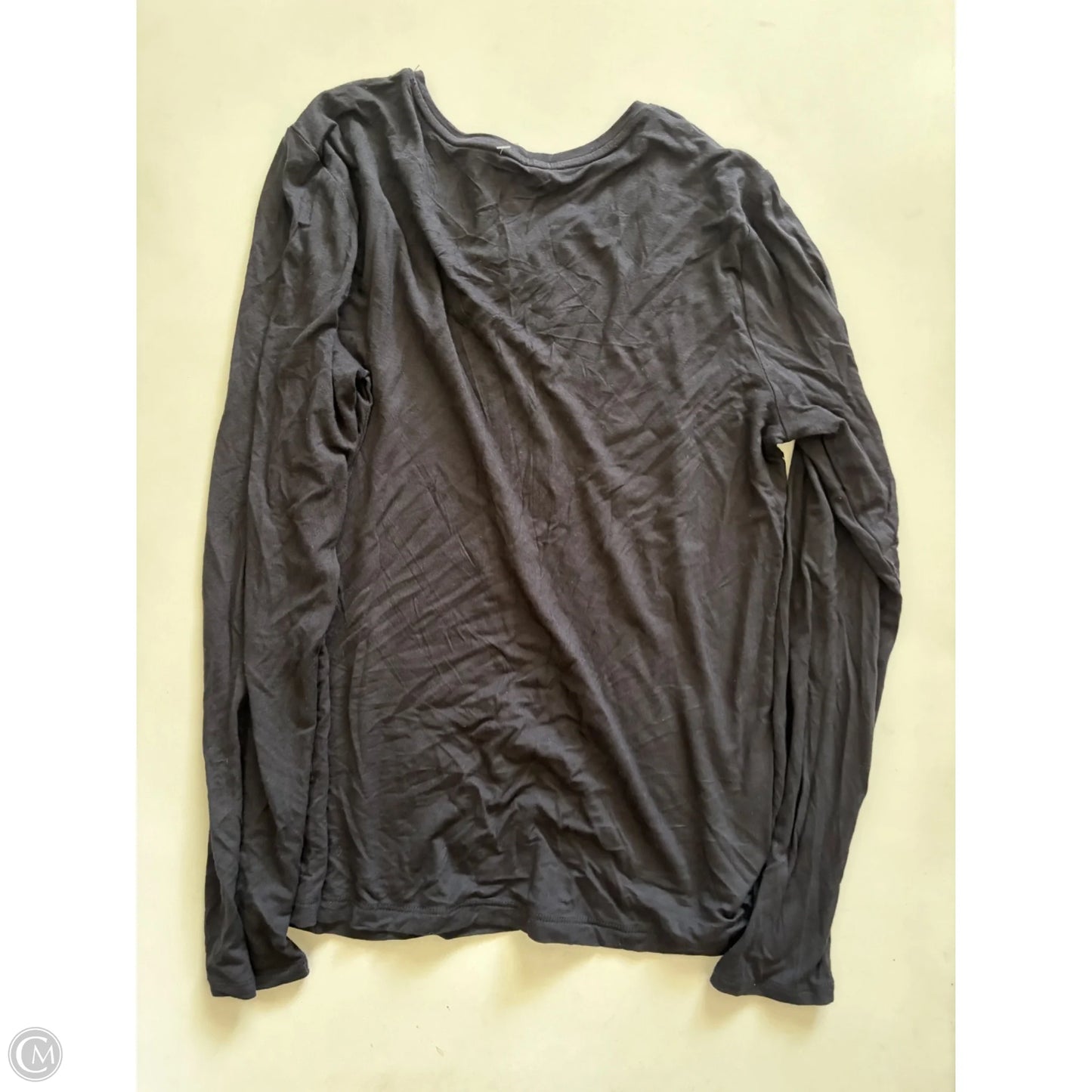 Top Long Sleeve By Nine West In Black, Size: M
