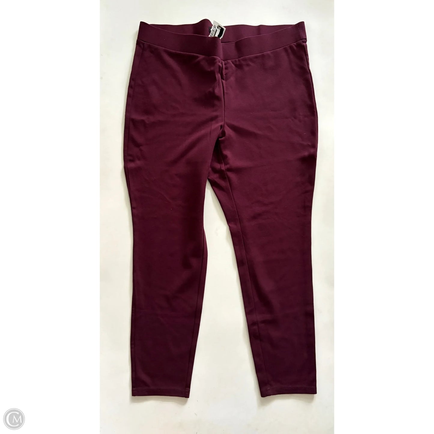 Pants Dress By Roz And Ali In Maroon, Size: 1x