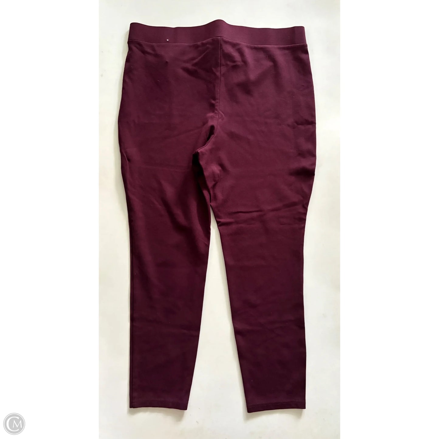 Pants Dress By Roz And Ali In Maroon, Size: 1x