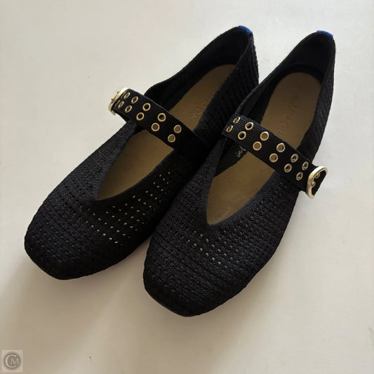 Shoes Flats By Rothys In Black, Size: 10.5