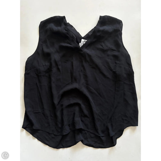 Top Sleeveless By Worthington In Black, Size: 1x
