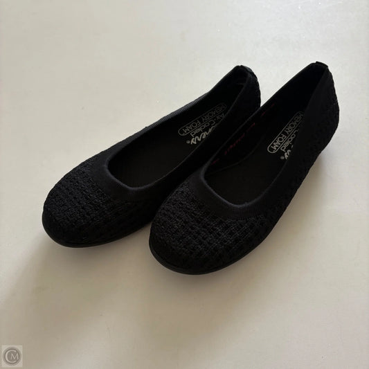 Shoes Flats By Skechers In Black, Size: 5.5
