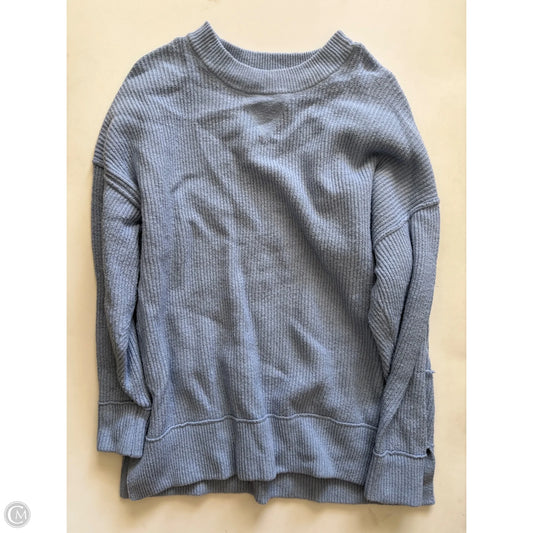 Sweatshirt Crewneck By Aerie In Blue, Size: S