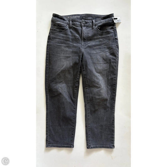 Jeans Cropped By Talbots In Grey, Size: 8p