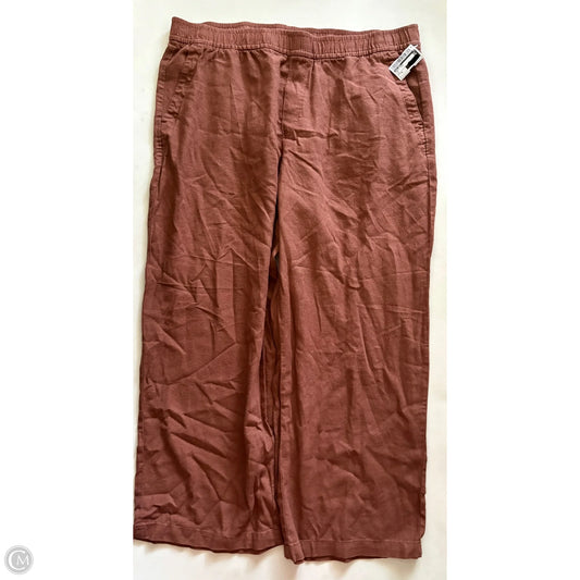 Pants Linen By Old Navy In Tan, Size: Xl