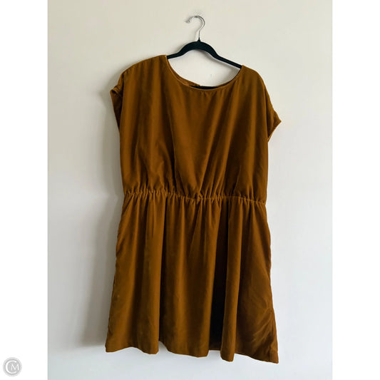 Dress Party Midi By Gap In Gold, Size: Xxl