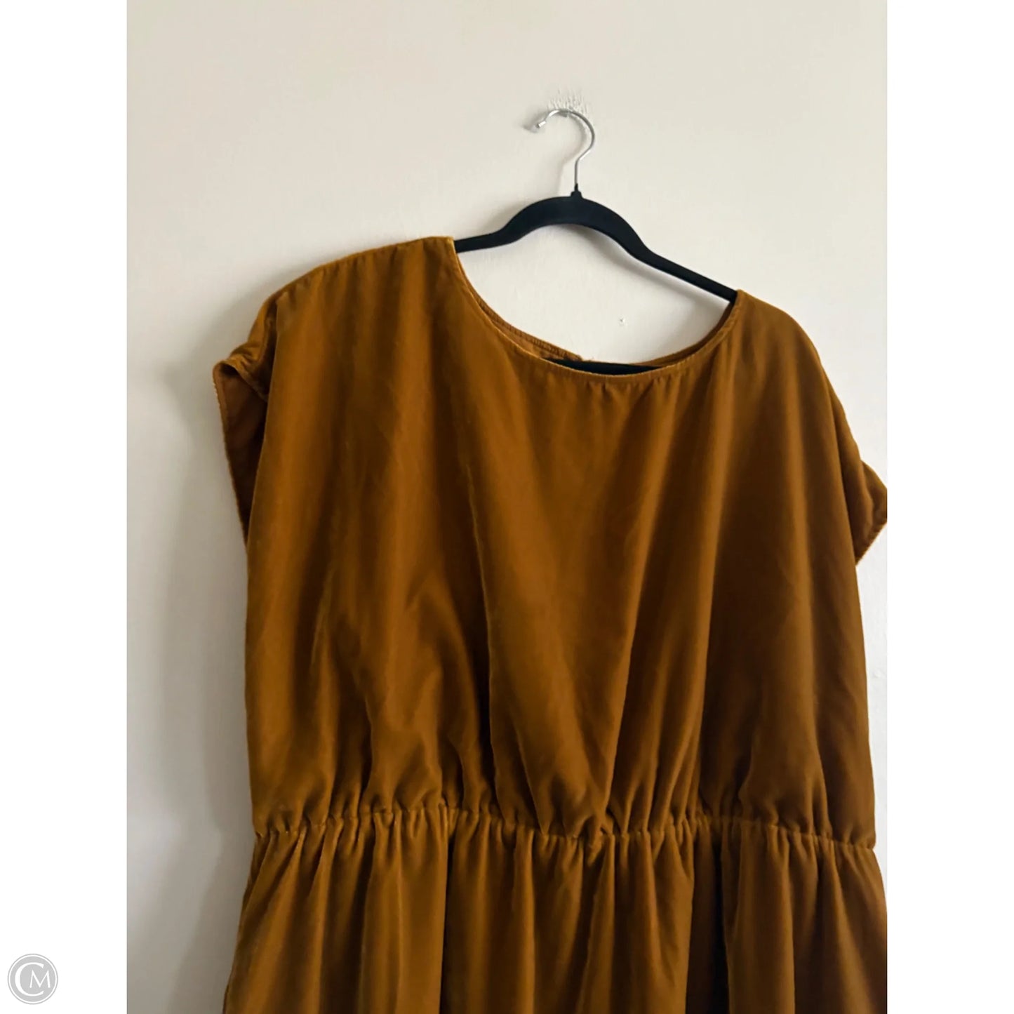 Dress Party Midi By Gap In Gold, Size: Xxl