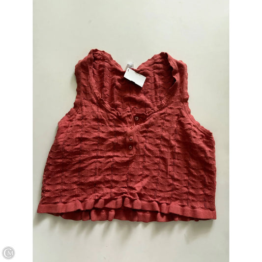 Top Sleeveless By Old Navy In Orange, Size: Xlp