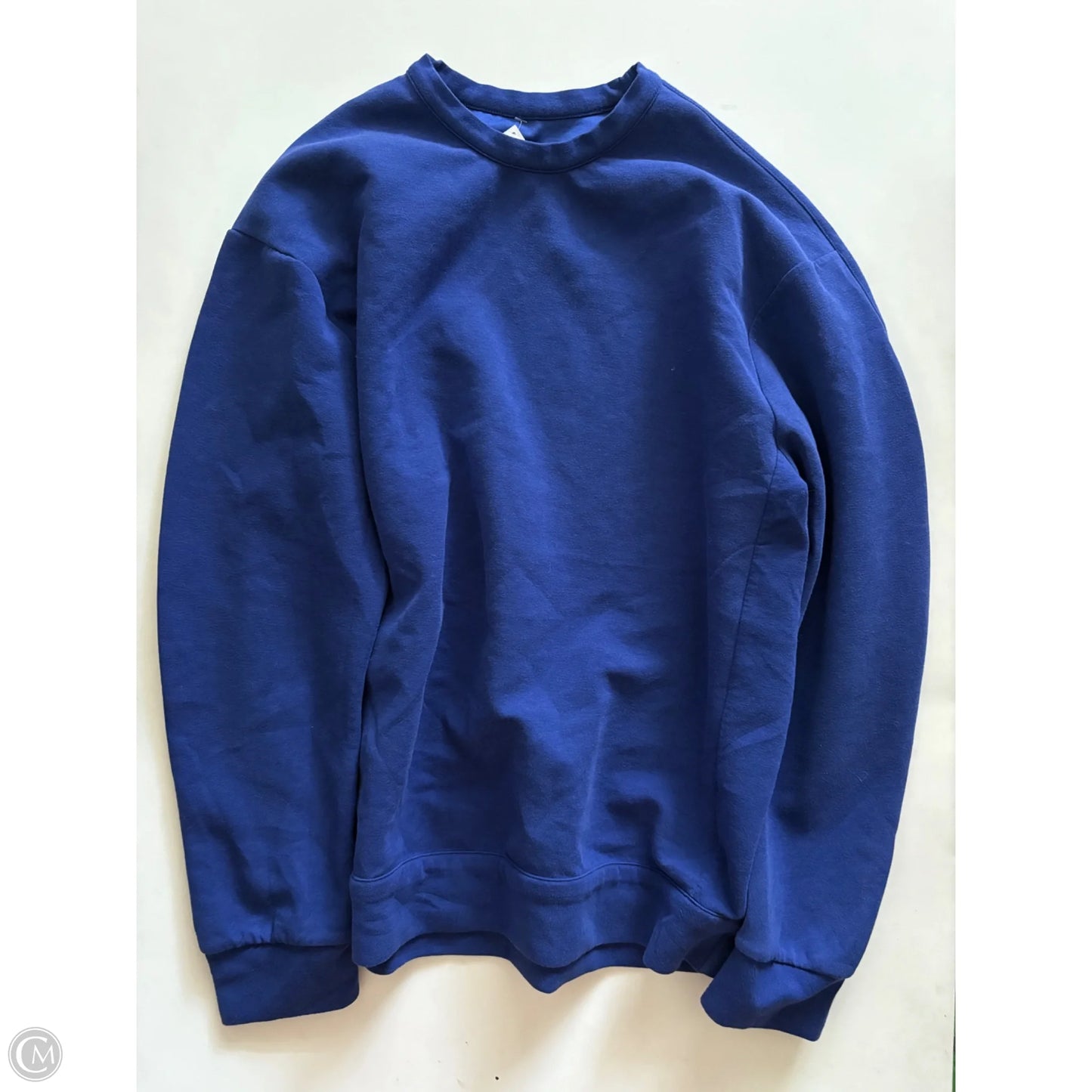 Sweatshirt Crewneck By Nike In Blue, Size: S
