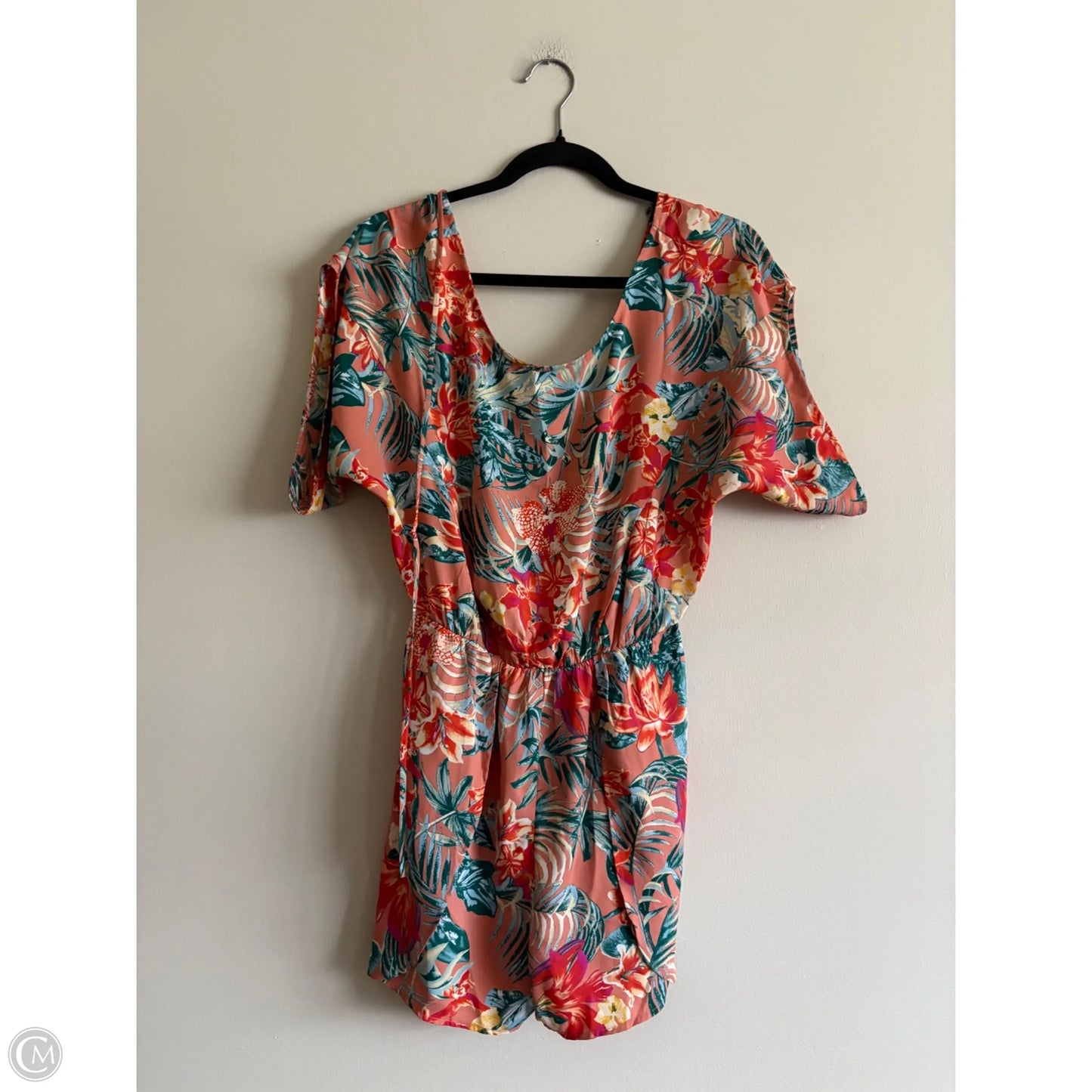 Romper By Bcbgmaxazria In Floral Print, Size: Xs