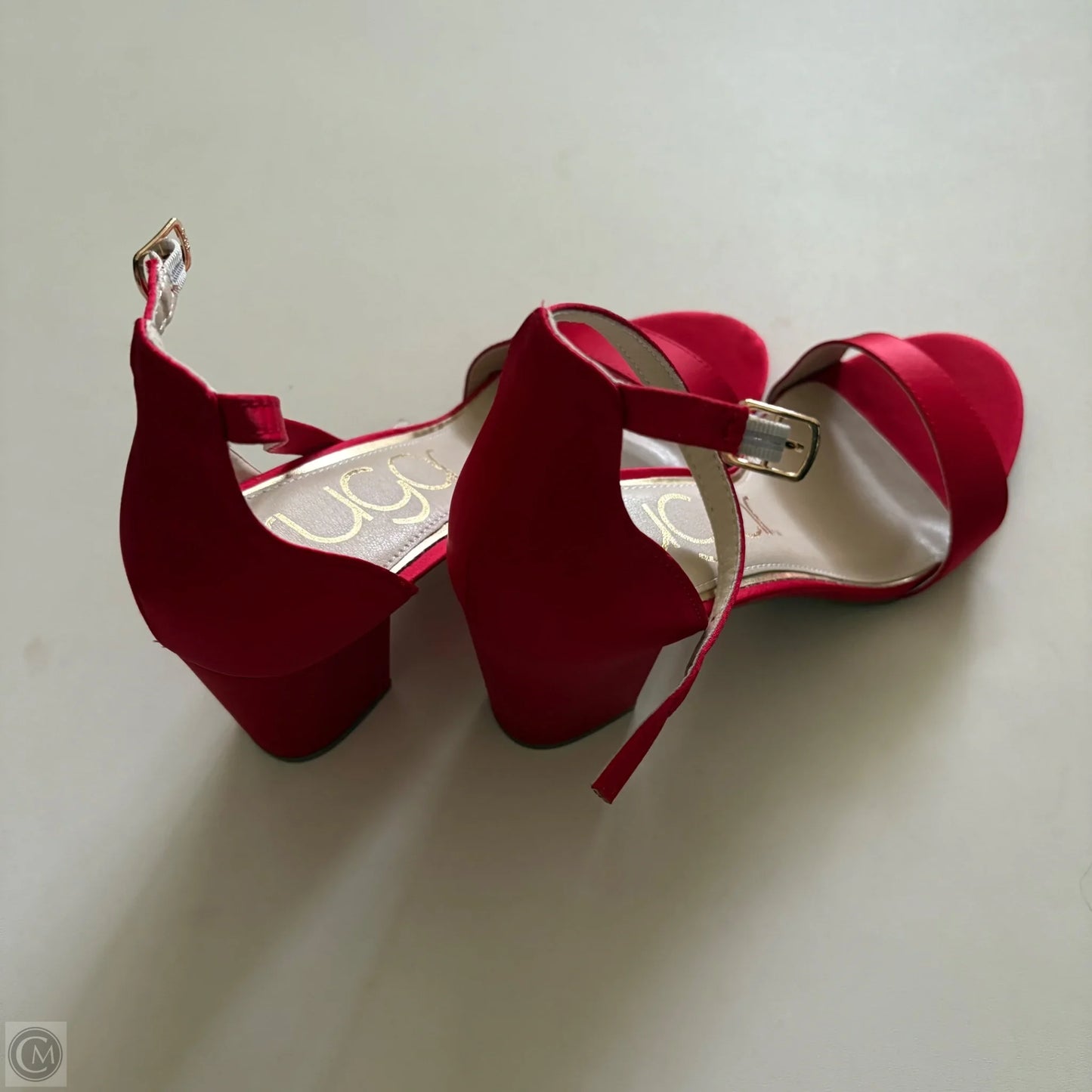 Shoes Heels Block By Sugar In Red, Size: 10