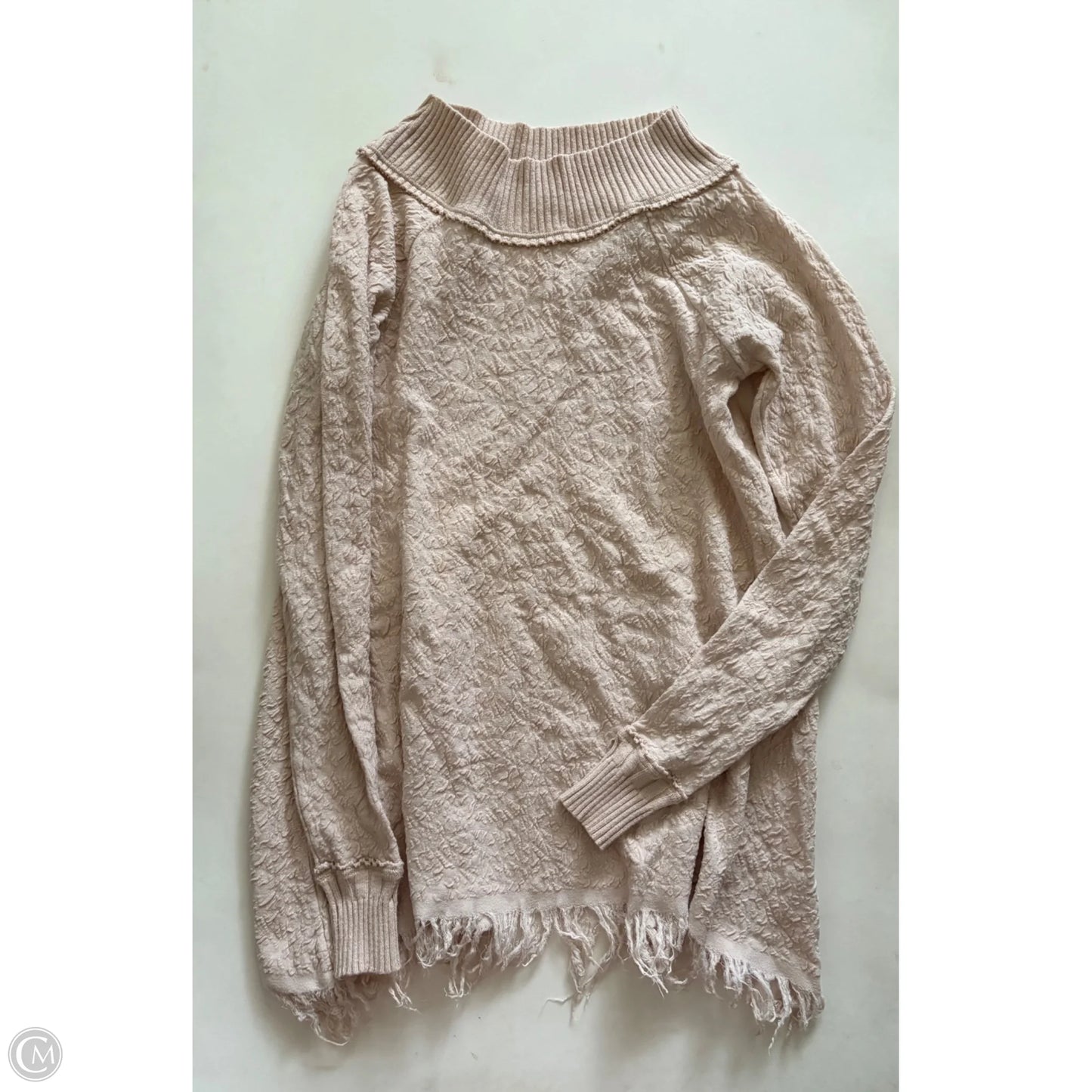 Top Long Sleeve By Free People In Beige, Size: Xs