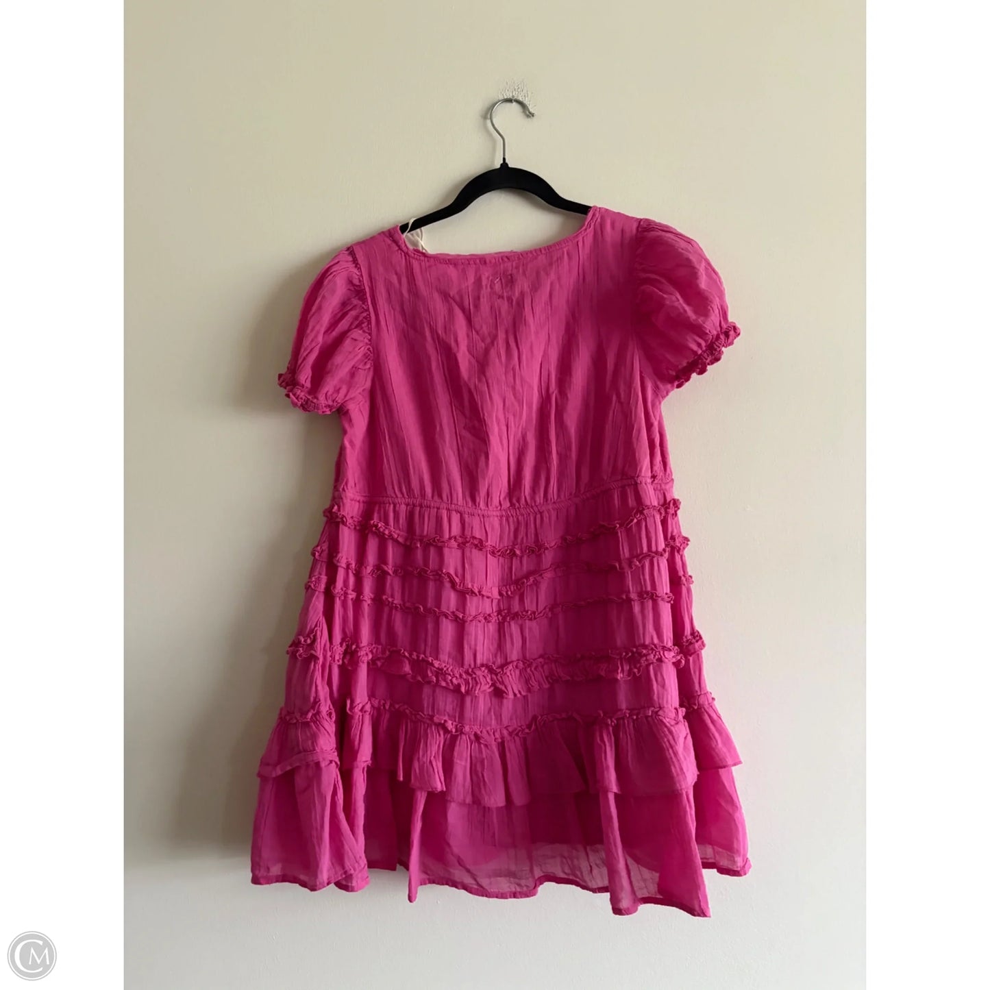 Top Short Sleeve By Free People In Pink, Size: Xs