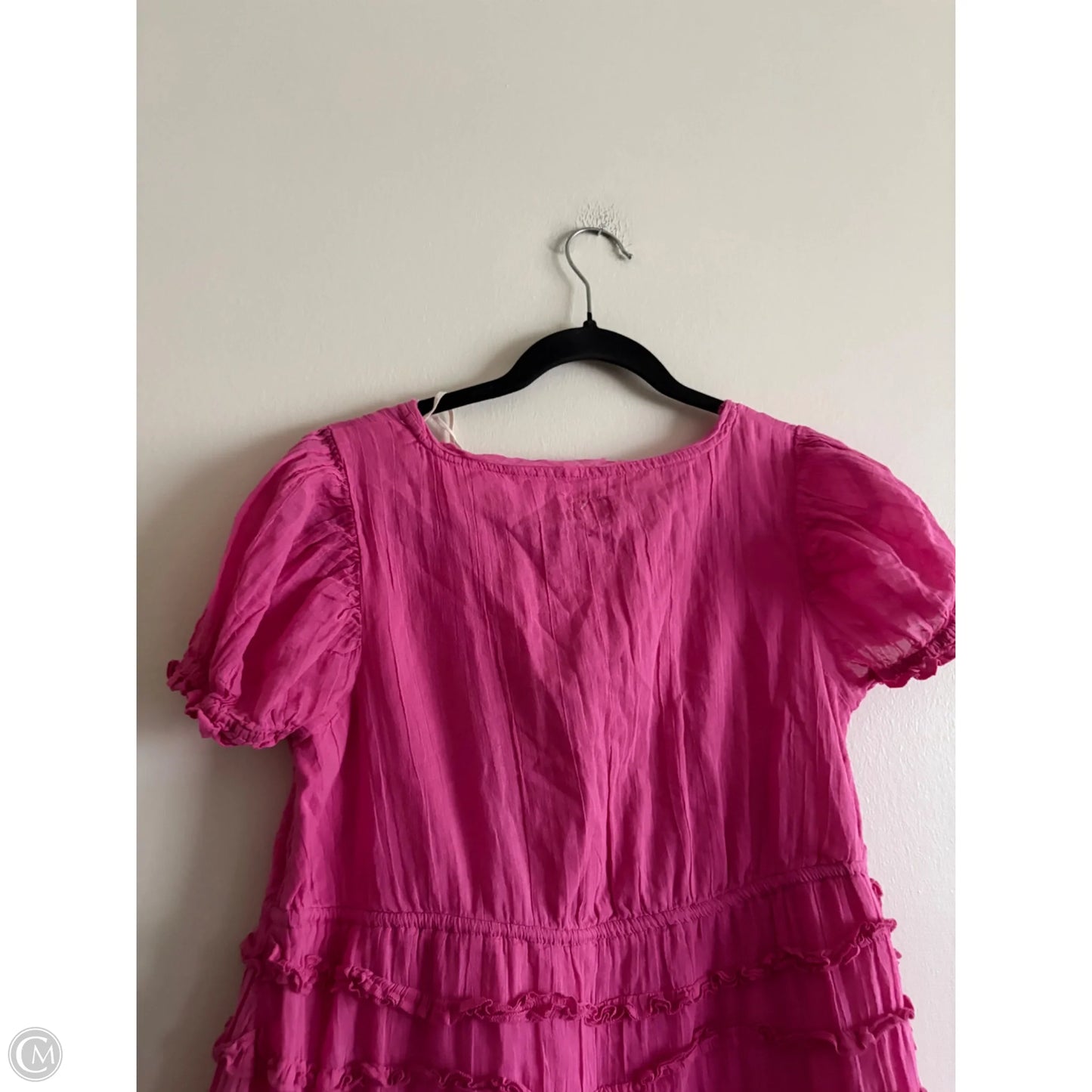 Top Short Sleeve By Free People In Pink, Size: Xs