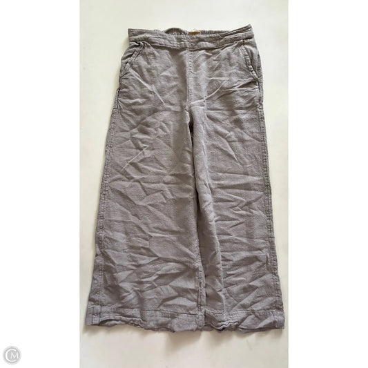 Pants Linen By Free People In Grey, Size: M