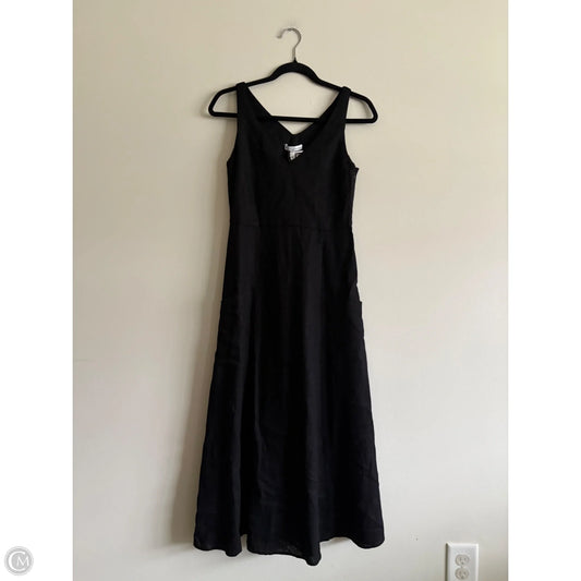 Dress Casual Midi By Maison Damelie In Black, Size: Xs