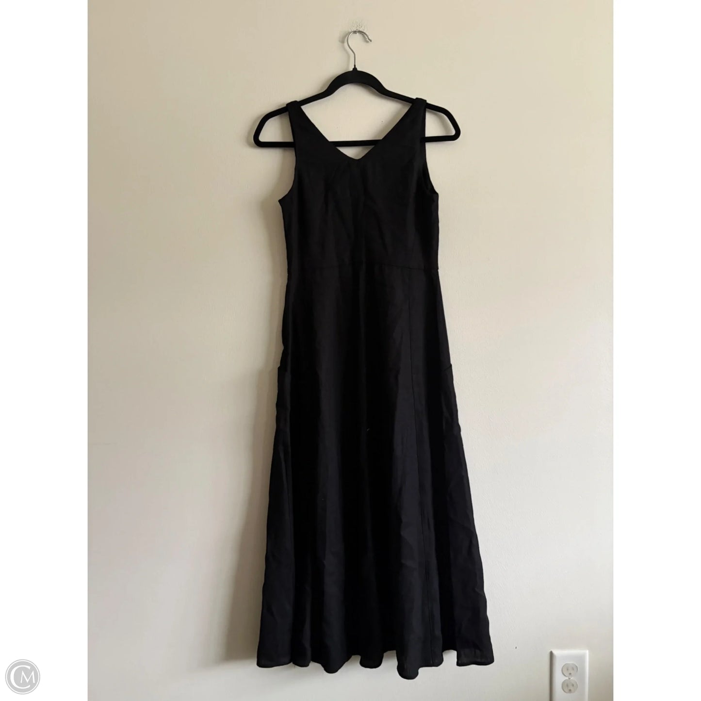 Dress Casual Midi By Maison Damelie In Black, Size: Xs